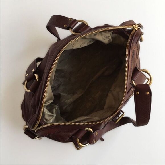 Michael Kors Burgundy Brown Satchel - Picture 4 of 9